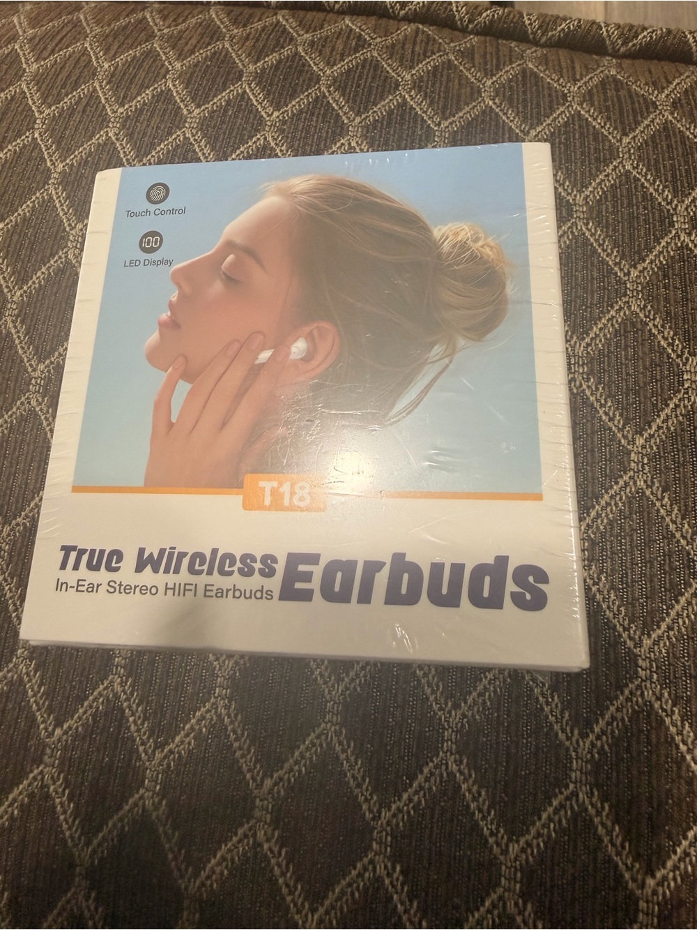 T18 True Wireless In-Ear Earbuds - White